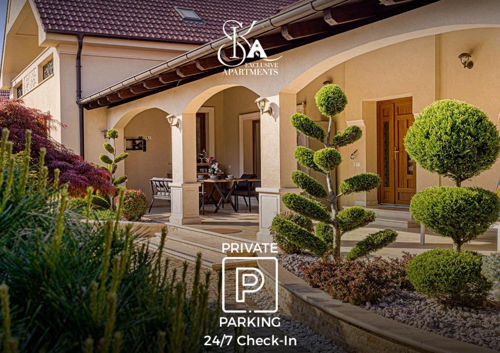 Sika Palladium Garden & Spa Central Apartment Arad Kültér fotó